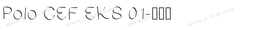 Polo CEF EKS 01字体转换